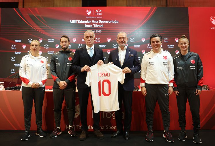 TOGG, Millî Takımların Ana Sponsoru Oldu