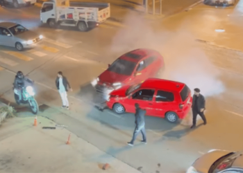 Ardeşen’de maddi hasarlı trafik kazası
