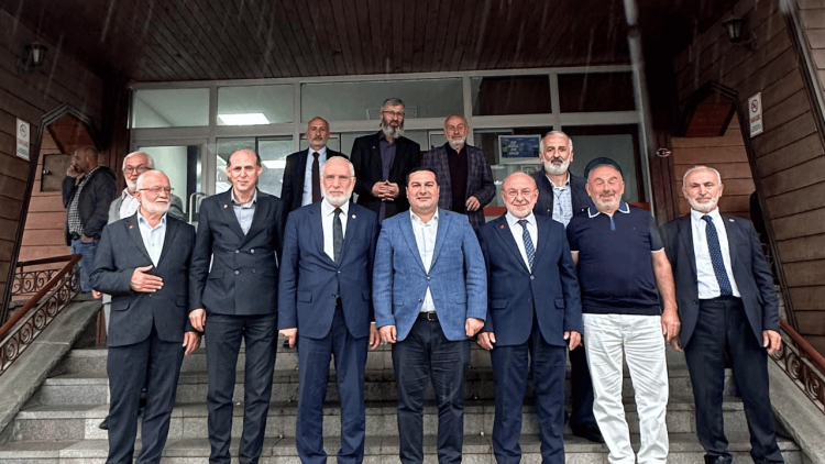 Saadet Partili Karaman’dan Ardeşen’e geçmiş olsun ziyareti