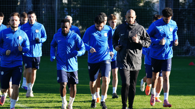 Çaykur Rizespor, Erzurumspor maçı hazırlıklarını tamamladı