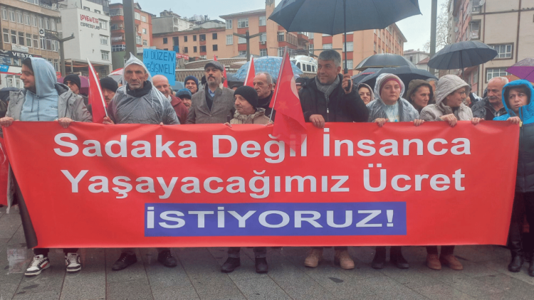 CHP Rize İl Başkanlığı’ndan emekli maaşları ve asgari ücret zamlarına tepki
