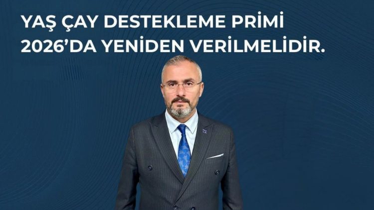 Anahtar Parti Rize İl Başkanlığı’ndan yaş çay destekleme primi çağrısı