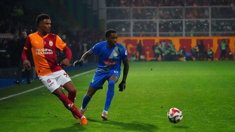 Çaykur Rizespor sahasında Galatasaray’a mağlup oldu