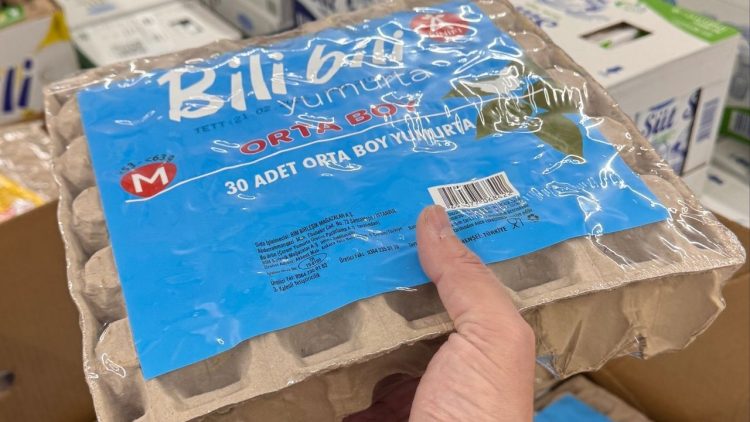 Ardeşen’de 30’lu yumurtanın fiyatı 99 TL’ye düştü