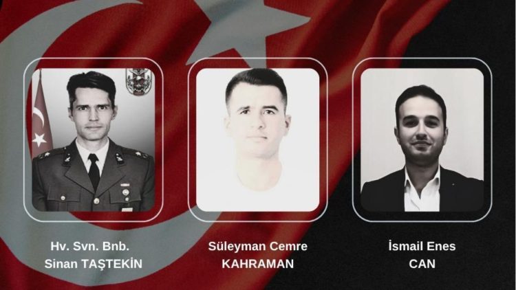 Şehitlerimizin Kimlikleri Açıklandı