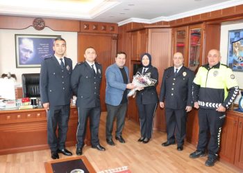 Ardeşen İlçe Emniyet Müdürlüğü’nden Kaymakam Altay’a Ziyaret