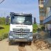 Müftü Mahallesi’nde betonlama çalışması nedeniyle yol kapatıldı